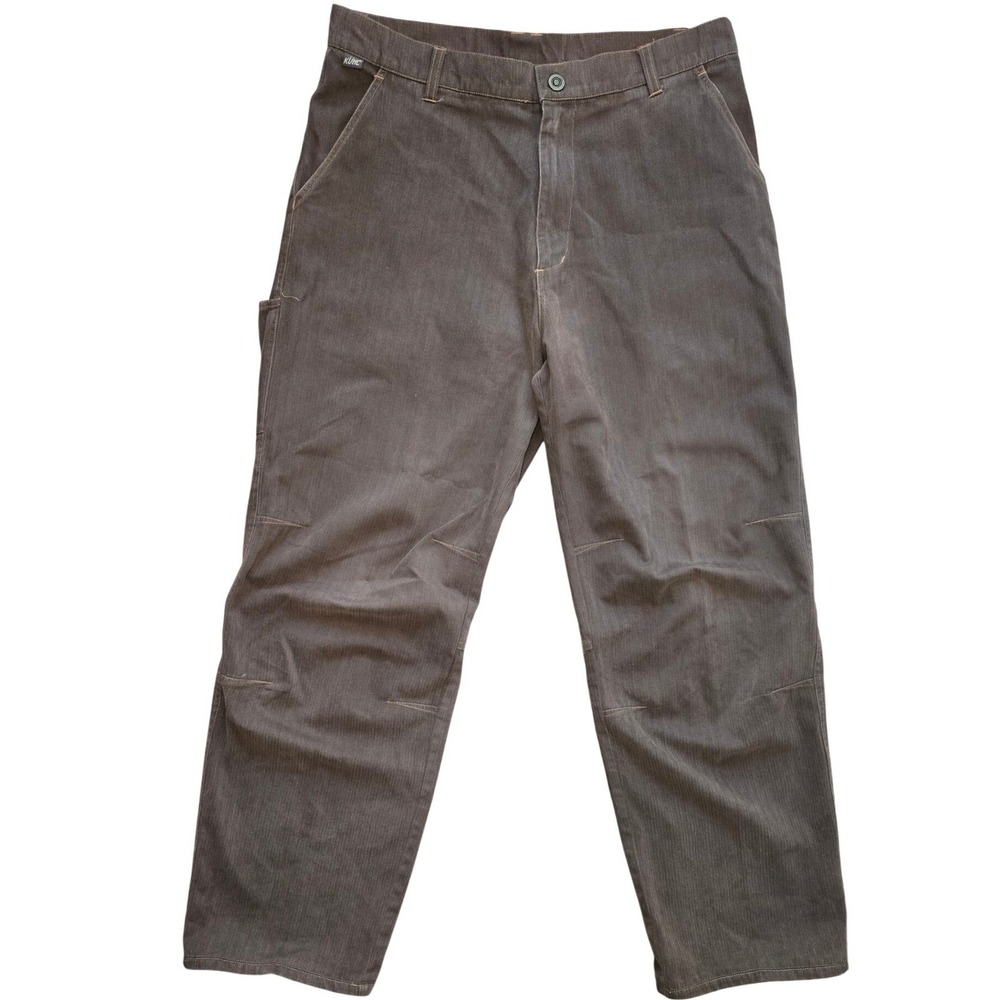 KÜHL Men's Rydr Brown Cotton Outdoor Work Pants 34x32 Hiking Utility